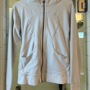 Lululemon Athletica Light Gray Hoodie